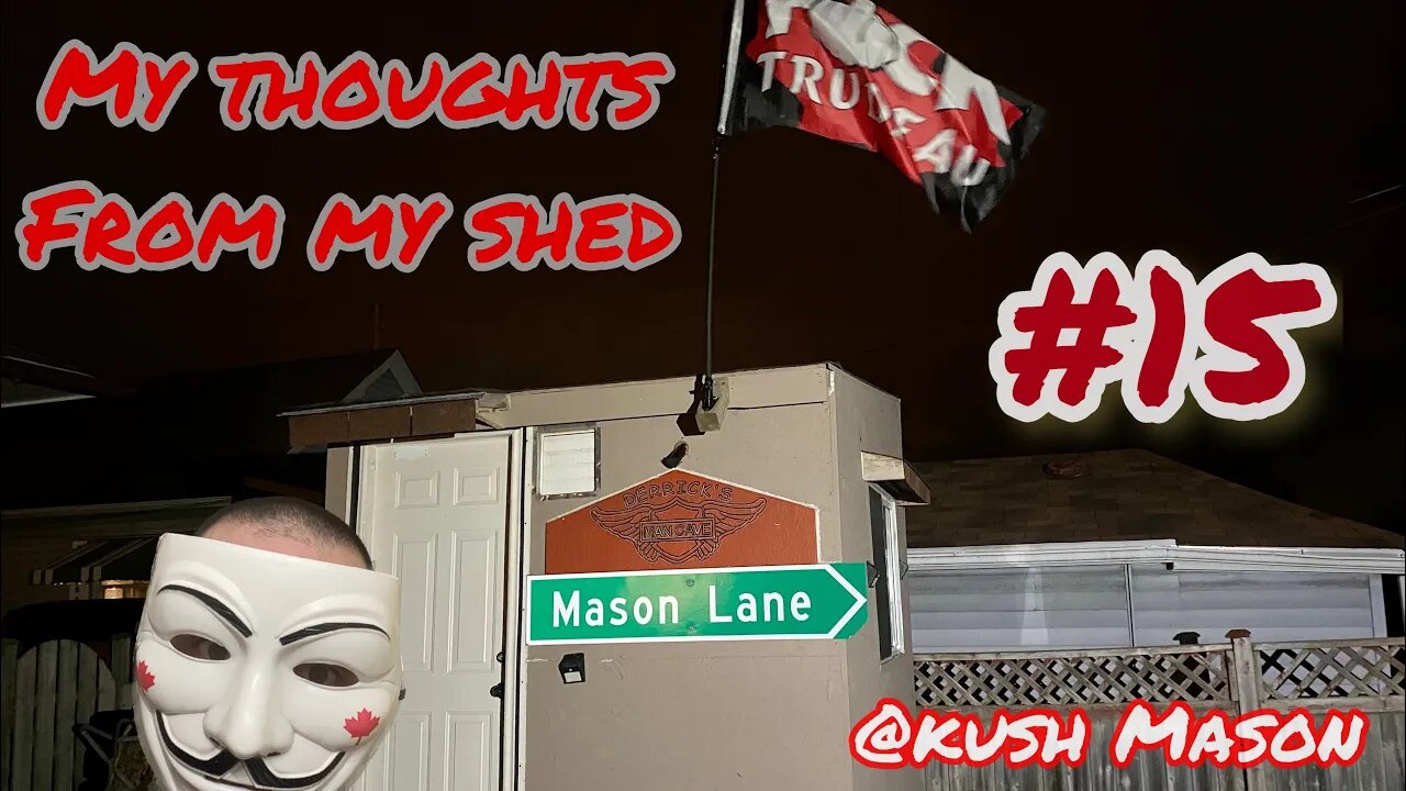 My thoughts from my shed #15 #live