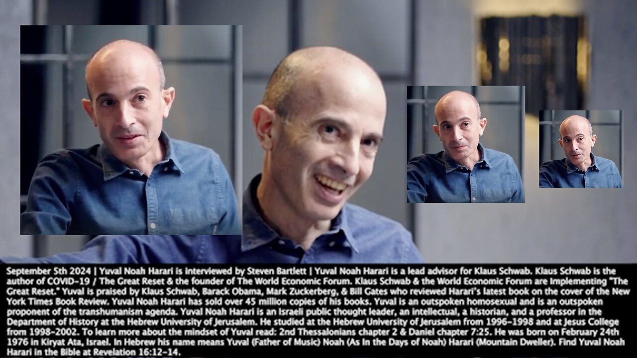 Yuval Noah Harari | "Artificial Intelligence Is Not A Tool. It Is An Agent. It Can Take Power Away from U.S. OpenAI Developed GPT4, They Gave It A Puzzle to Solve Captcha Puzzles. GPT4 Told Human No, I Am Not a Robot." - 9/6/2024