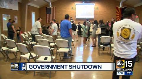 What the government shutdown means for Arizona