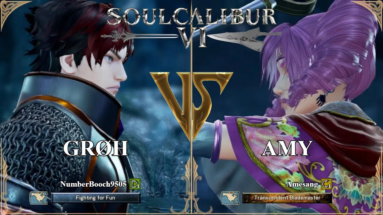 Grøh (NumberBooch9505) VS Amy (Amesang) (SoulCalibur VI — Xbox One Ranked)