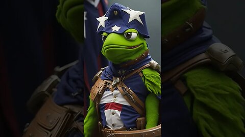 Kermit the Frog as Captain America #funny #shorts