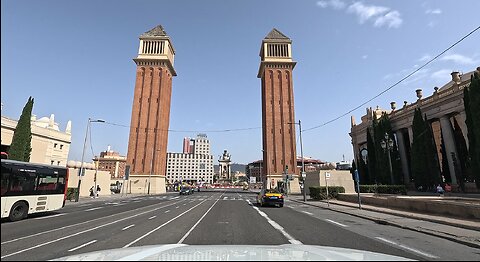 Barcelona Spain Driving