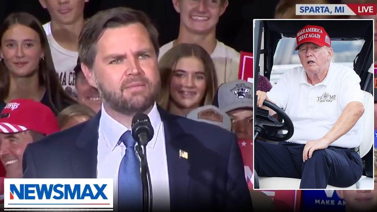 JD Vance: Trump was mad he was unable to make his birdie putt