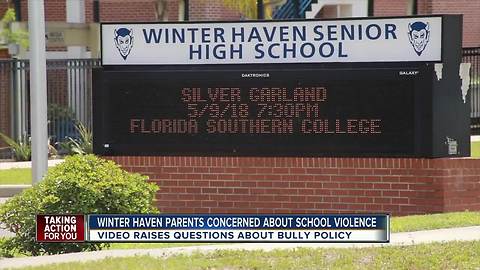 Parents worried about bullying at Winter Haven High after fighting video