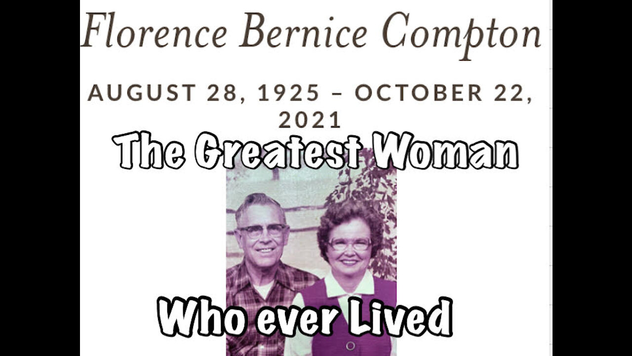 The Greatest Woman Who Ever Lived Has Passed