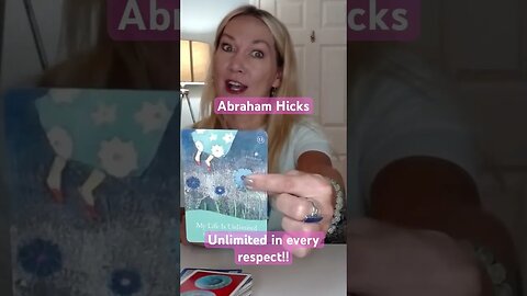 Abraham Hicks Law Of Attraction | We are limitless in our attraction!! #lawofattraction #shorts