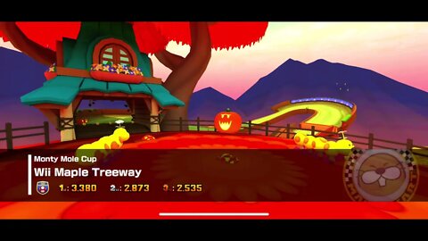 Mario Kart Tour - Maple Treeway Gameplay & OST