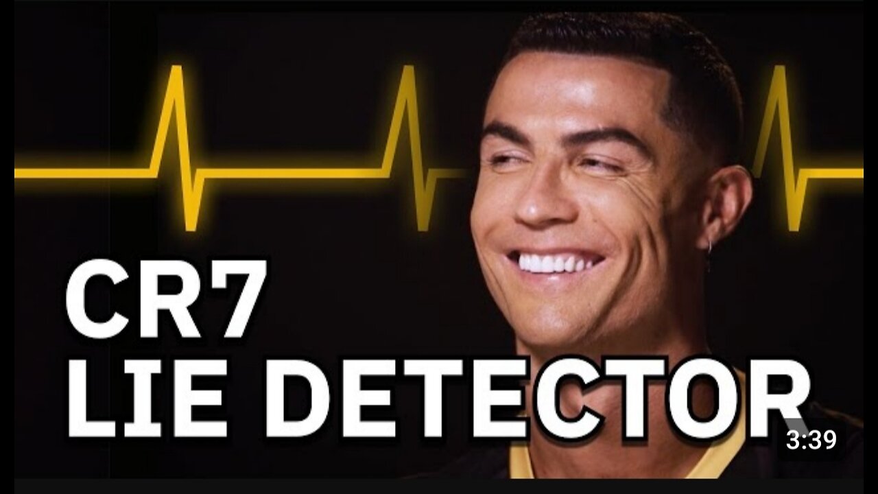 Cristiano Ronaldo vs Lie Detector with Binance