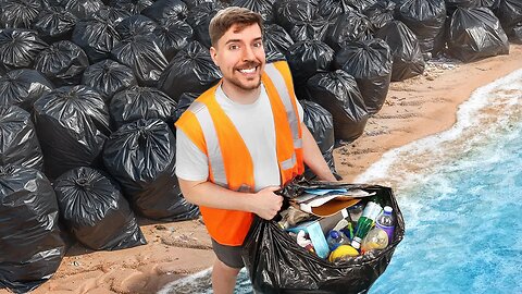 I Cleaned The World's Dirtiest Beach!!