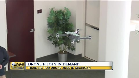 Drone pilots in demand – training for drone jobs in Michigan