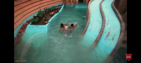 My Summer Holiday 155 Days Building 1M Dollars Water Slide Park into Underground Swimming Pool House