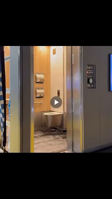 It is the cleanest public restroom in the world. In which country is this?