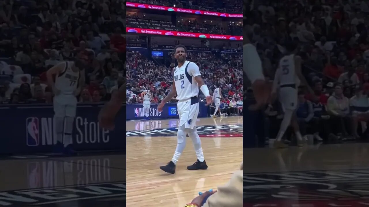 Kyrie & The Fans We’re Getting After It