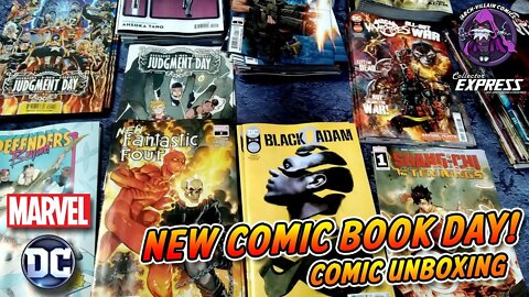 New COMIC BOOK Day - Marvel & DC Comics Unboxing July 20, 2022 - New Comics This Week 7-20-2022
