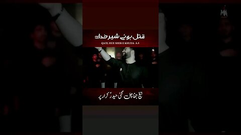 Qatl Howe Shair e Khuda | #mesumabbas #newnoha2023 #21ramzan2023 #shahdatmolaali #shorts