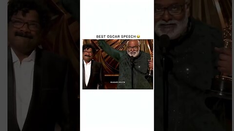 Best Oscar funny speech || aaj kamayenga to kal beth kar khaynega