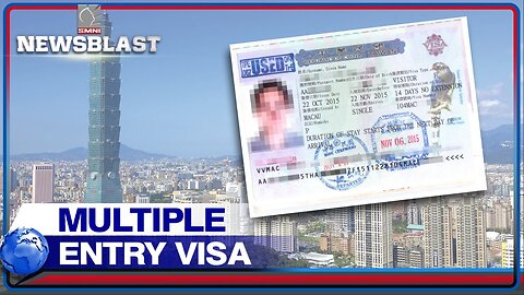 Multiple entry visa para sa mga dayuhang manggagawa sa Taiwan, pinayagan na
