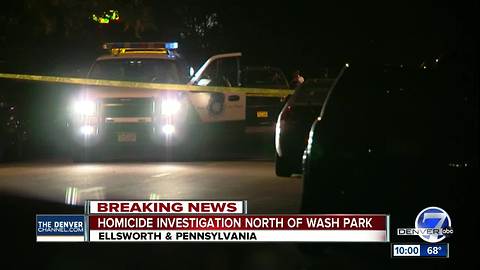 Denver Police seek suspect in homicide near Wash Park neighborhood
