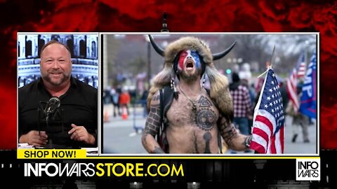 Alex Jones' Q-Shaman REMIX