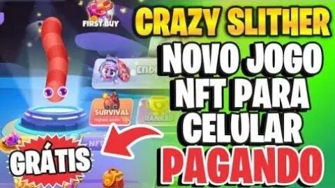 CRAZY SLITHER O NOVO JOGO NFT COMO FAZER O SAQUE PASSO A PASSO VEJA ISSO