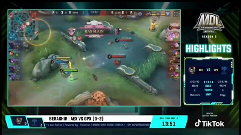 HIGHLIGHTS AEX Vs GPX | MDL ID Season 5 W5D3
