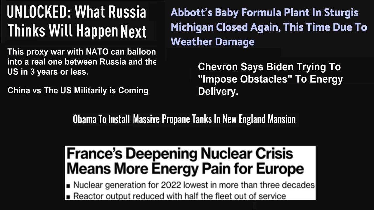 What Russia Thinks Will Happen Next & Other News Updates