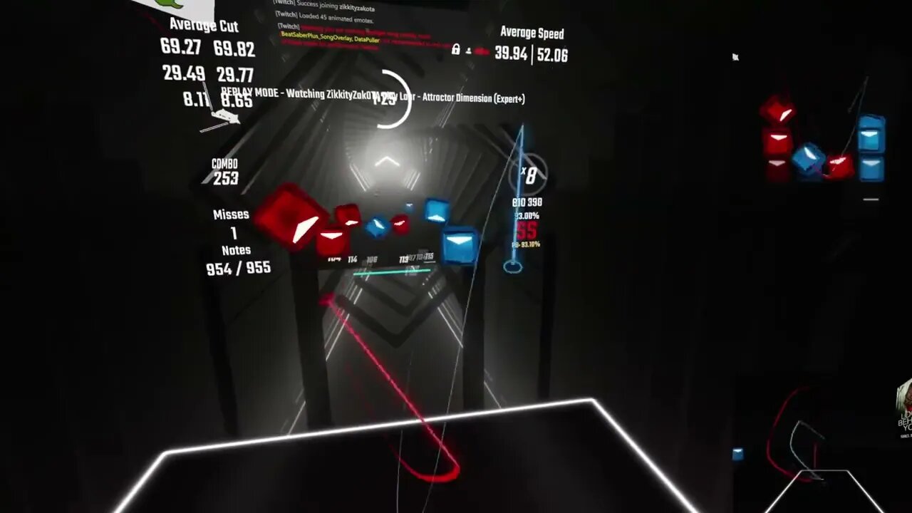 [Beat Saber] NEW CONTROLLER SETTINGS! | Attractor Dimension - Laur | 11.12★ | 93.10% | 417.06pp | 1 miss