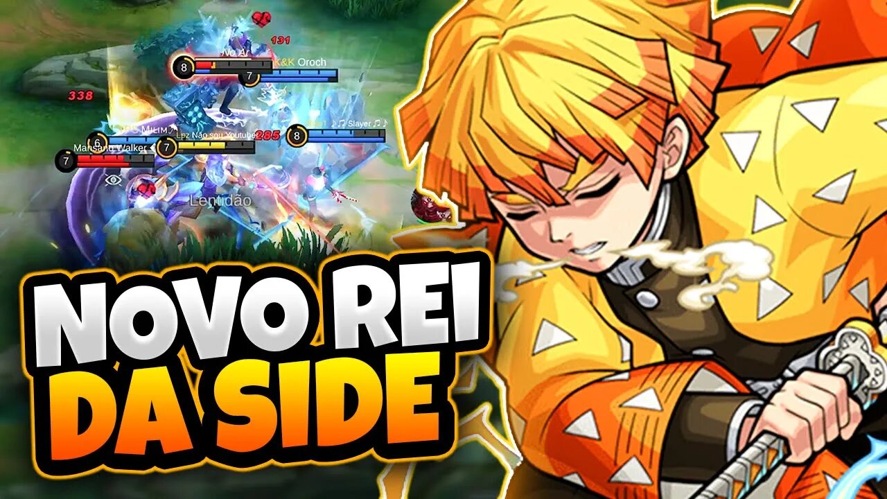 ESSE BUFF VAI TRANSFORMAR ELE NO NOVO REI DA SIDE | MOBILE LEGENDS