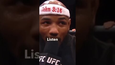UFC fighter Yoel Romero's Message to America #shorts #christianity #ufc