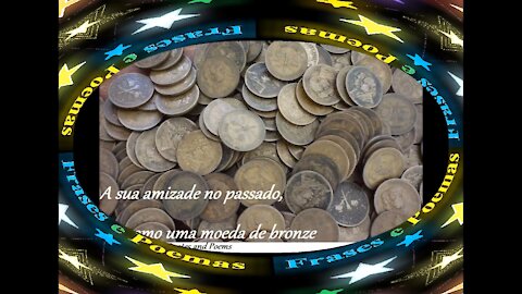 A sua amizade com o tempo ficou de prata, maior tesouro! [Poesia] [Frases e Poemas]