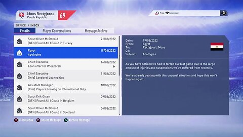 FIFA Career Mode 2022 World Cup Czech Republic Group Play Match 1 VS Egypt