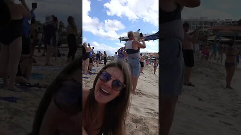 Airplane Landings At Maho Beach - Behind The Scenes