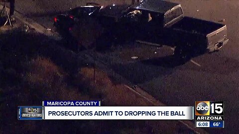 Prosecutors admit to dropping the ball in DUI case