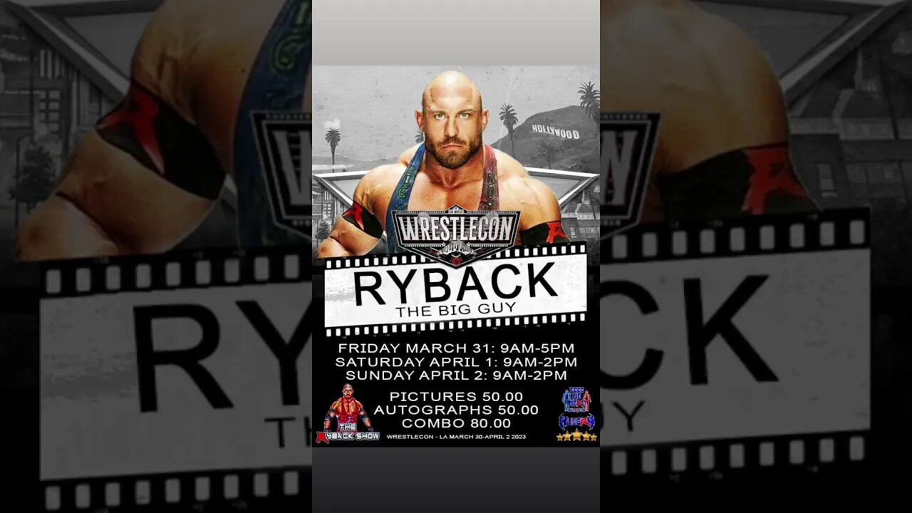 Ryback Returns To WrestleCon During WrestleMania Weekend!