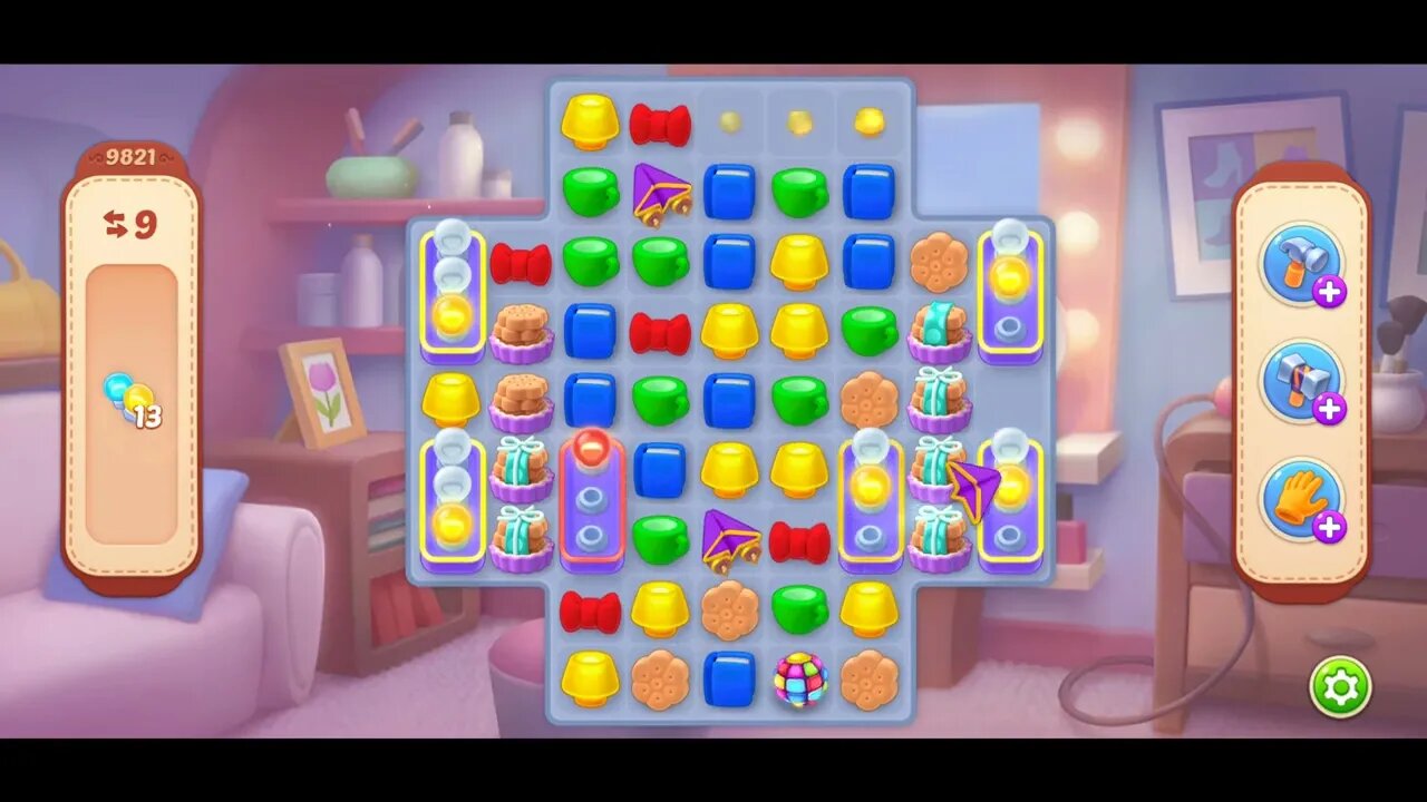 Playrix Homescapes Gameplay Walkthrough Level 9821