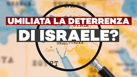 Attacco "LIMITATO" all'Iran, UMILIATA la DETERRENZA di Israele?