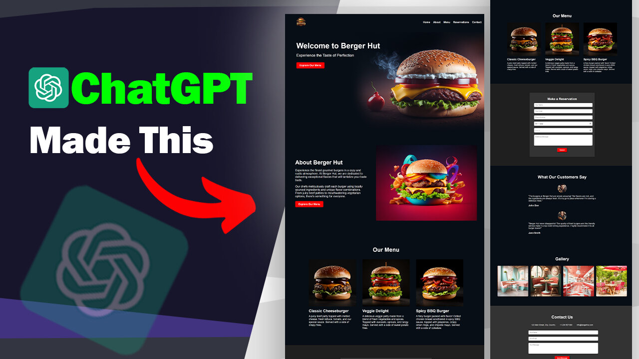 how to create website using AI | webdesign with chatgpt & leonardo AI tools | CSS and HTML
