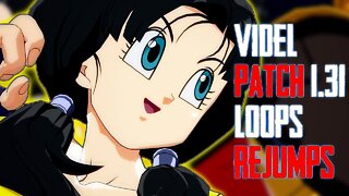 Videl Loops + Rejumps | Post Patch 1.31 Montage - DBFZ