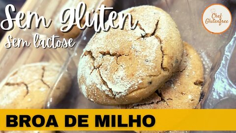 Broa de Milho - Sem Glúten e Sem lactose