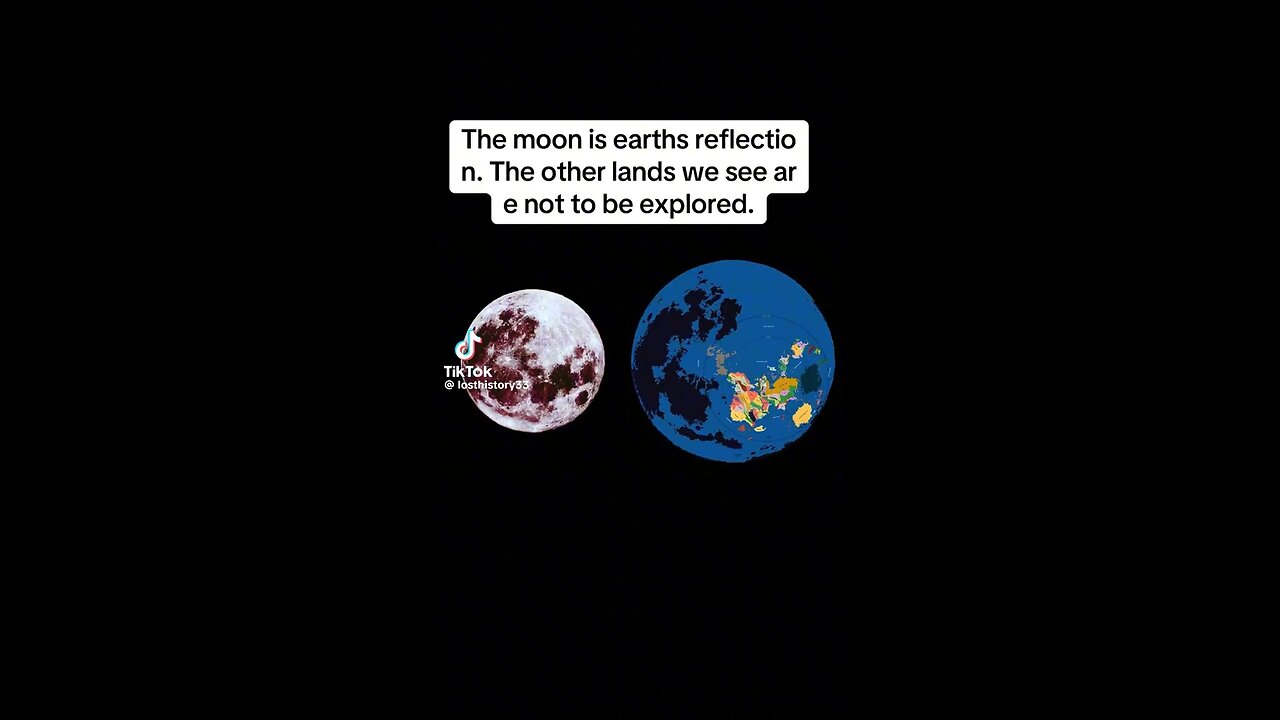 Moon is earths reflection