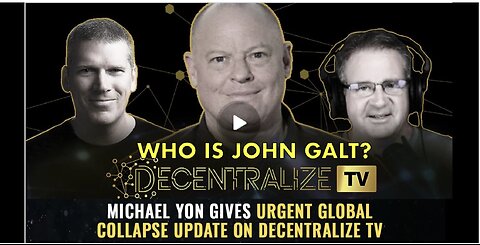 DECENTRALIZED TV W/ HRR Mike Adams-Michael Yon gives urgent global collapse update. JGANON, SGANON