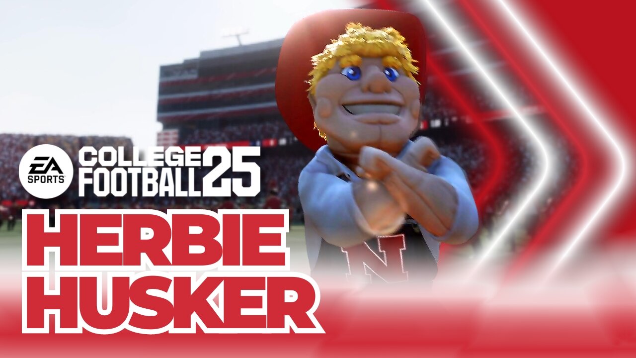 Herbie Husker in EA Sports College Football 25 (Nebraska Cornhuskers)