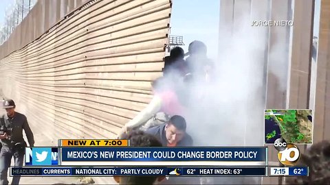 Mexico's new president could change border policy