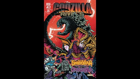 Godzilla Rivals: King Ghidorah vs. SpaceGodzilla #1 IDW #QuickFlip Comic Review