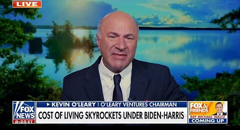 Mr Wonderful Kevin O'Leary: Kamala Needs To Explain Her Policies