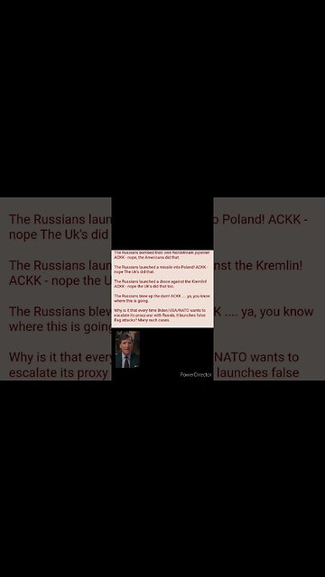 WHO BLEW UP THE DAM IN UKRAINE?