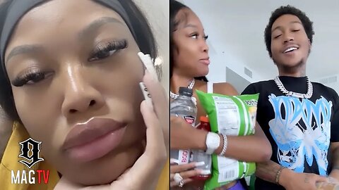 "I Have A Whole Boyfriend" King Von's Sister Kayla B Denies Dating Lil Meech! 😘