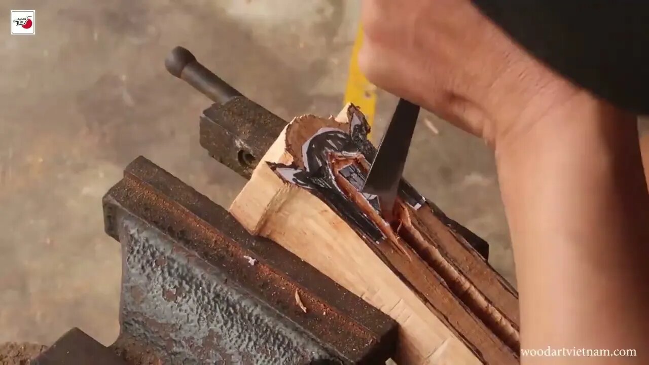 Wood Carving Eren Founding Titan Attack on Titan 4