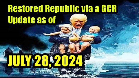Restored Republic. Juan O Savin. Charlie Ward. Michael Jaco. Benjamin Fulford ~ July 28, 2024