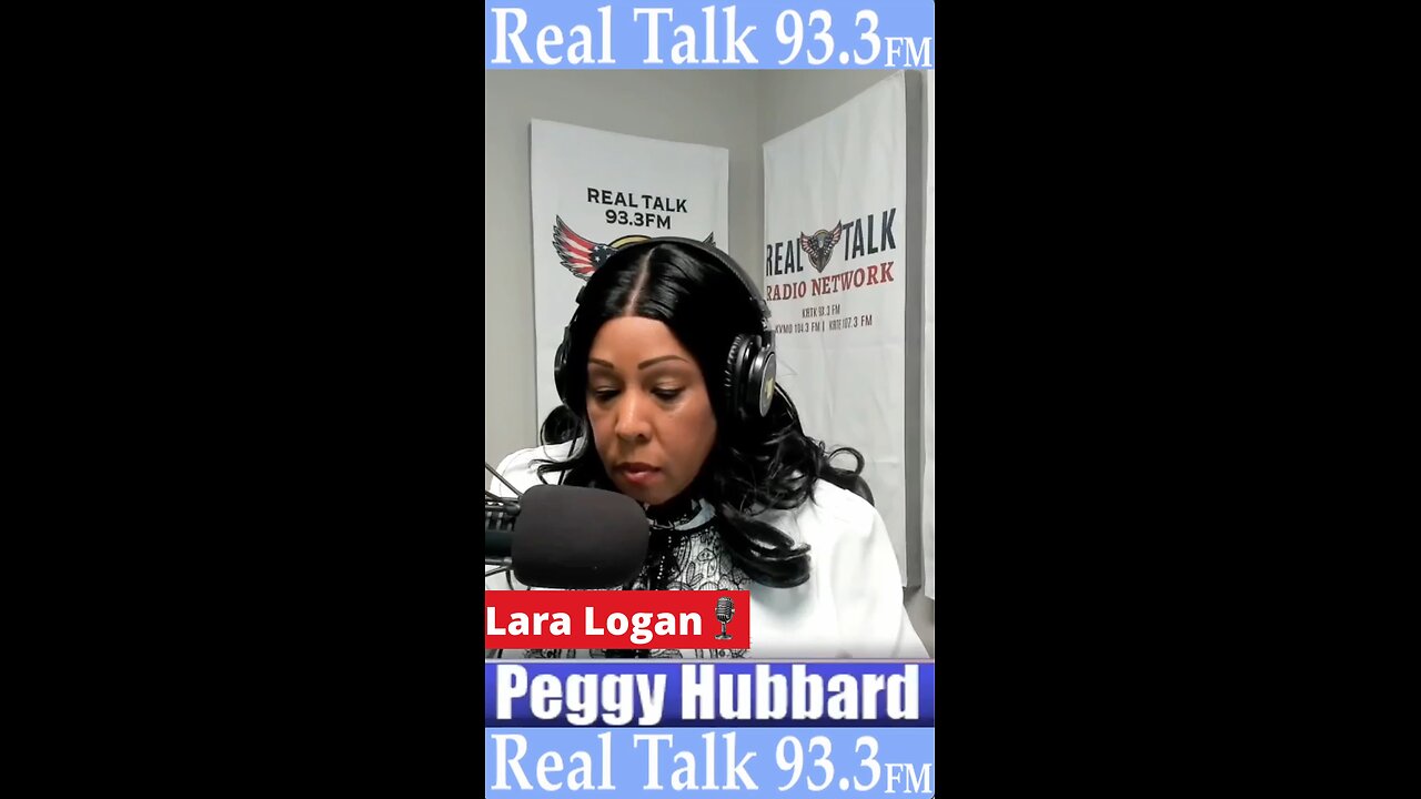 Lara Logan | Real Talk 93.3FM with Peggy Hubbard | Real Talk Lara Logan Exclusive